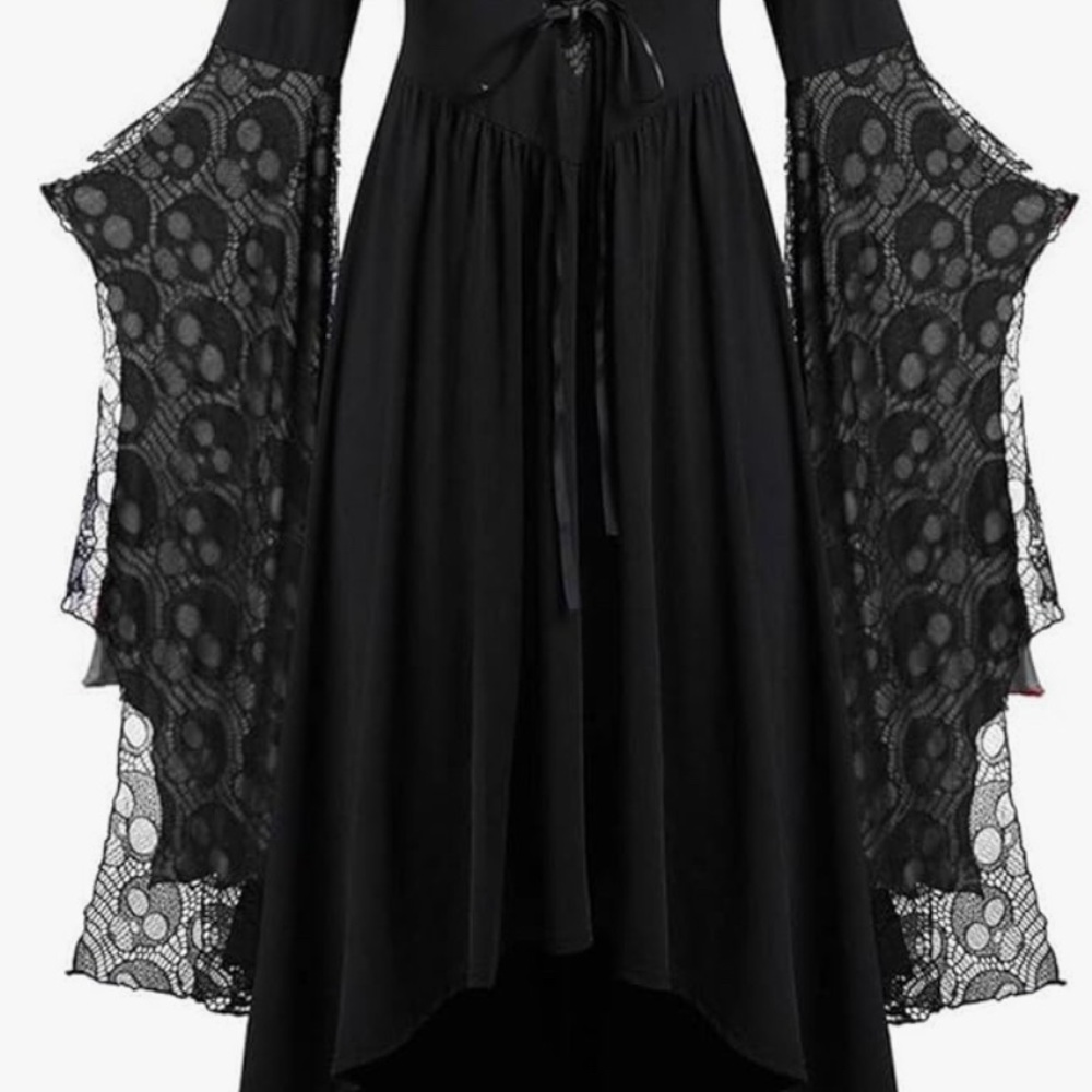 Victorian, Gothic, Witch, fancy dress, Halloween costume